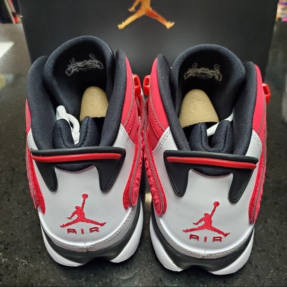 Sz 11.5 Air Jordan 6 Rings \'White Carmine\' main image 9